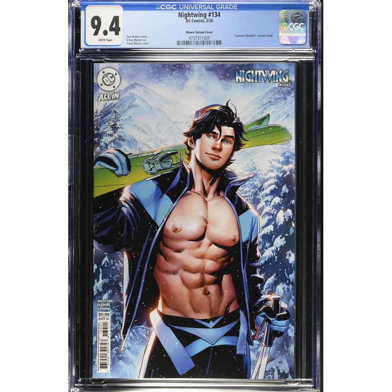 Nightwing: #134 [Travis Moore CGC 9.4 CVR E] 2016