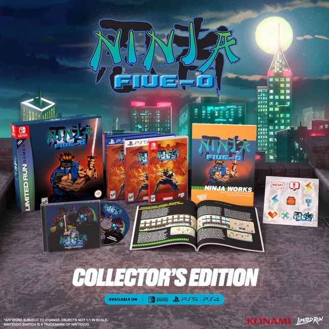 Ninja Five-O Collectors Edition - Limited Run #109 [PlayStation 5] PlayStation 5 Video Game Limited Run Games