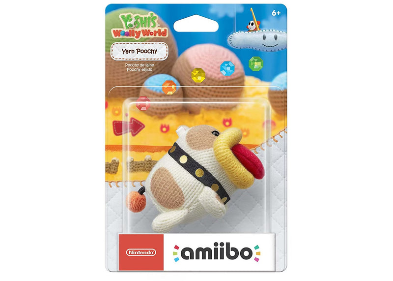 Yoshi's Woolly World: Yarn Poochy Amiibo [Nintendo Accessory] Nintendo Amiibo Nintendo