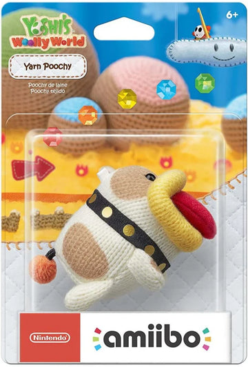 Yoshi's Woolly World: Yarn Poochy Amiibo [Nintendo Accessory] Nintendo Amiibo Nintendo