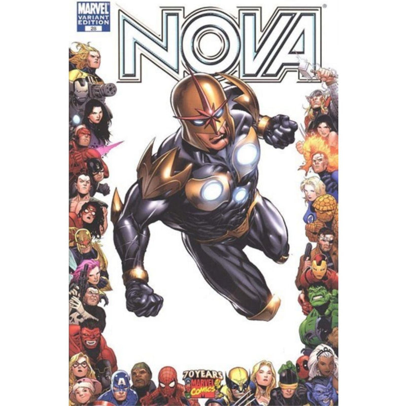 Nova: #28 [Mike Perkins 70th Frame Variant - 1:10] 2007
