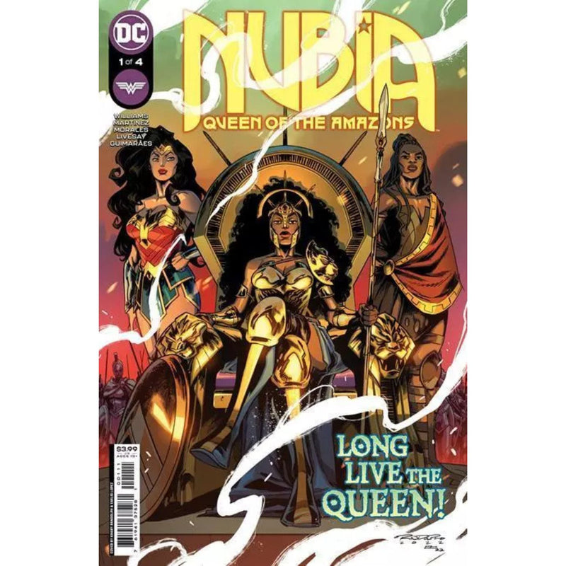 Nubia Queen of the Amazons: #1 [Khary Randolph CVR A] 2022 Comics DC Comics