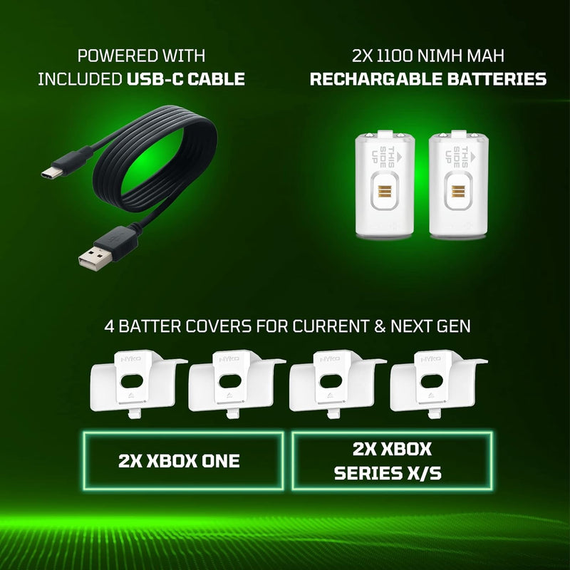 Nyko Charge Base Dual [Xbox One / Xbox Series X Accessory] Xbox Series X Accessories NYKO