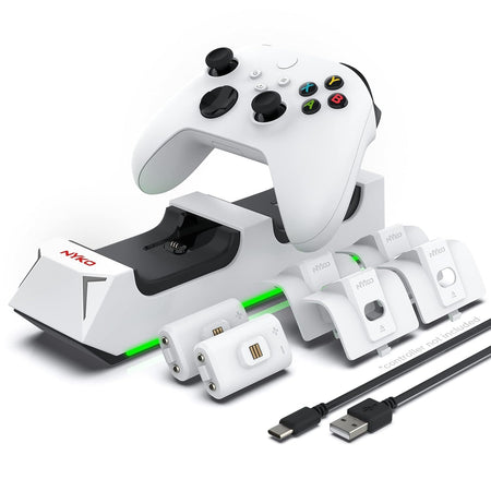 Nyko Charge Base Dual [Xbox One / Xbox Series X Accessory] Xbox Series X Accessories NYKO