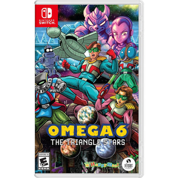 OMEGA 6: The Triangle Stars [Nintendo Switch] Nintendo Switch Video Game Clear River Games