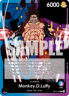 One Piece TCG: A Fist Of Divine Speed Booster Box [OP-11] - 24 Packs Card Game Bandai Namco