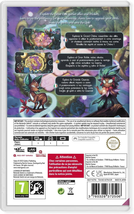 Oaken [Nintendo Switch] Nintendo Switch Video Game Red Art Games   