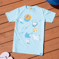 Ocean T-Shirt T-Shirts Milk Mocha Bear
