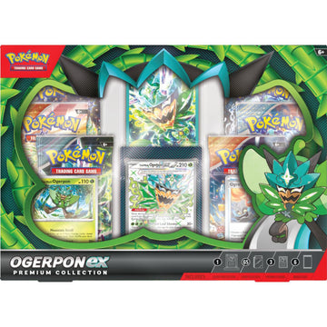 Pokemon TCG: Ogerpon ex Premium Collection Box Card Game Pokemon   