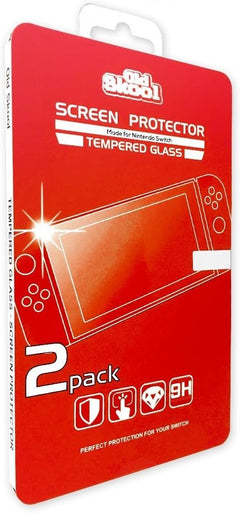 Old Skool: Nintendo Switch 2 Tempered Glass Screen Protector - 2 Pack [Nintendo Switch Accessory] Nintendo Switch 2 Accessory Old Skool