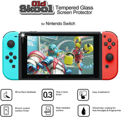 Old Skool: Nintendo Switch 2 Tempered Glass Screen Protector - 2 Pack [Nintendo Switch Accessory] Nintendo Switch 2 Accessory Old Skool