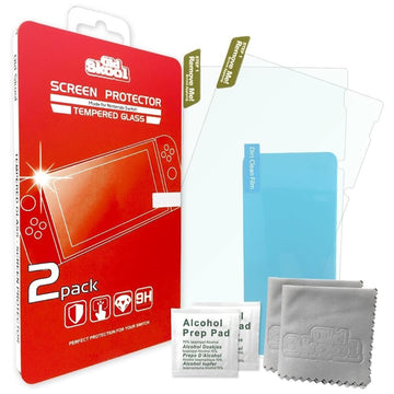 Old Skool: Nintendo Switch 2 Tempered Glass Screen Protector - 2 Pack [Nintendo Switch Accessory] Nintendo Switch 2 Accessory Old Skool
