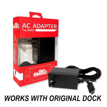 Old Skool: Nintendo Switch AC Adapter [Nintendo Switch Accessory] Nintendo Switch Accessory Old Skool