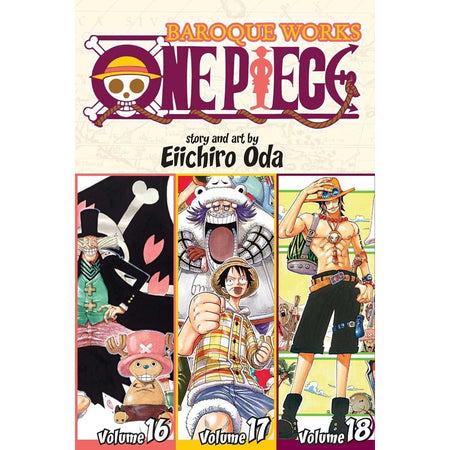 One Piece: Baroque Works - Volume 16 -18 Manga Viz Media