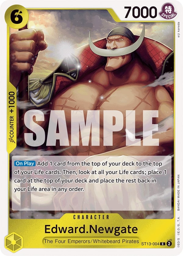 One Piece Card Game: The Three Brothers ST13 - Ultra Deck Card Game Bandai Namco   