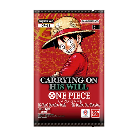 One Piece TCG: Carrying on his Will Booster Box [OP-13] - 24 Packs Card Game Bandai Namco