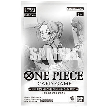 One Piece TCG: Heroines Campaign Dash Pack Card Game Bandai Namco