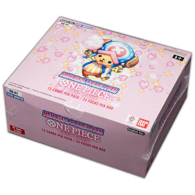 one piece memorial booster box Amazon.com: BANDAI ONE Piece Card Game Extra Booster Memorial Collection EB-01 (Box) Pack of 24 : Toys & Games