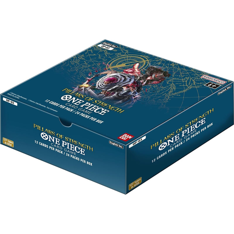 op 03 booster box One Piece OP-03 Mighty Enemies Japanese Booster Box Display JapHunter