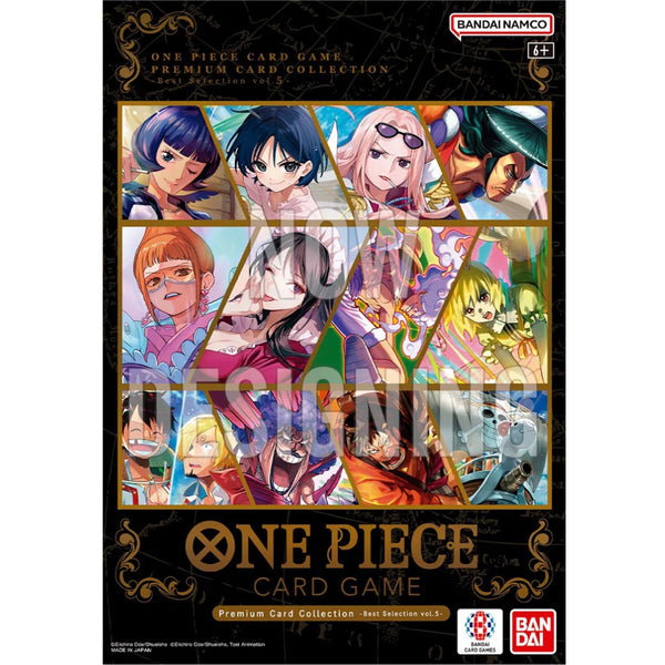 ONE PIECE CARD THE BEST box ×5 One-Piece-TCG-Premium-Card-