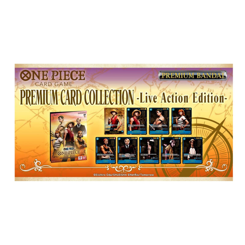 One Piece TCG: Premium Card Collection Live Action Edition Card Game Bandai Namco   