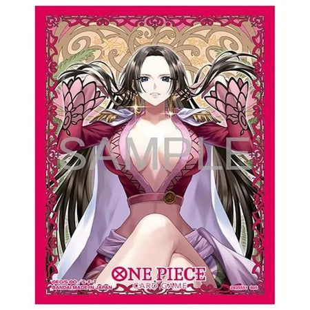 One Piece TCG: Set 13 Design 2 - Boa Hancock - 70 Sleeves Card Game Accessories Bandai Namco