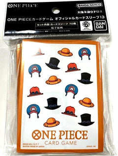 One Piece TCG: Set 13 Design 3 - Hats - 70 Sleeves Card Game Accessories Bandai Namco