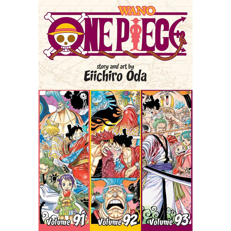 One Piece Wano: Volume 91/92/93 Manga Viz Media