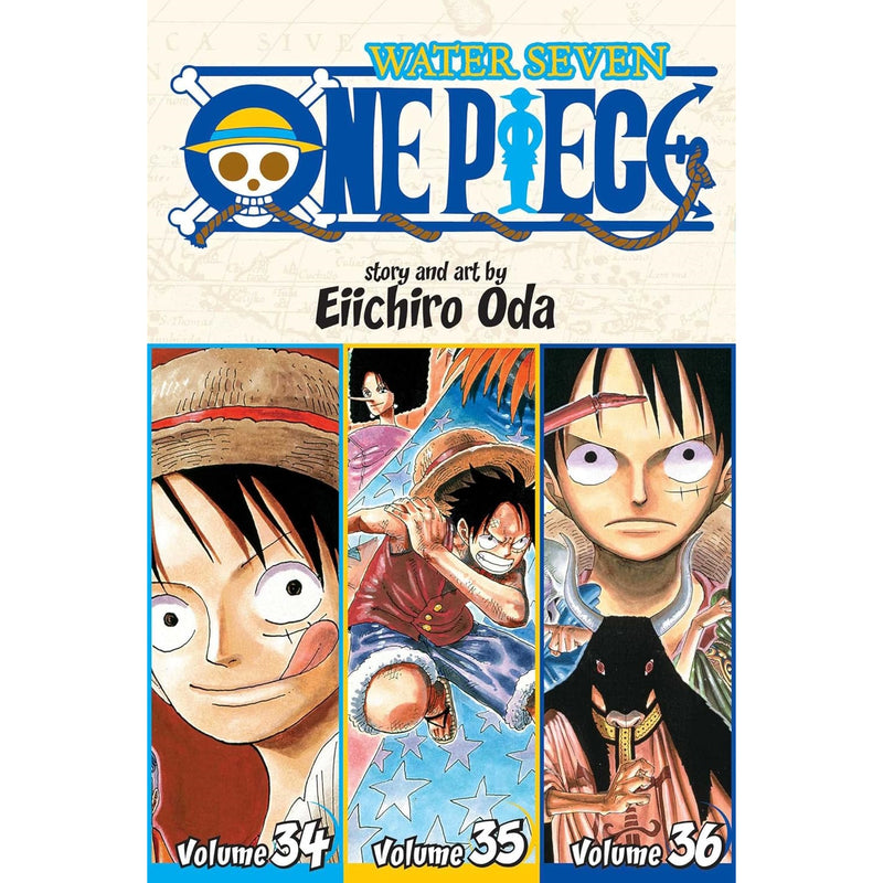 One Piece Water Seven: Volume 37/38/39 Manga Viz Media