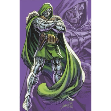One World Under Doom: #6 [J Scott Campbell Virgin - 1:100] 2025 Comics Marvel Comics