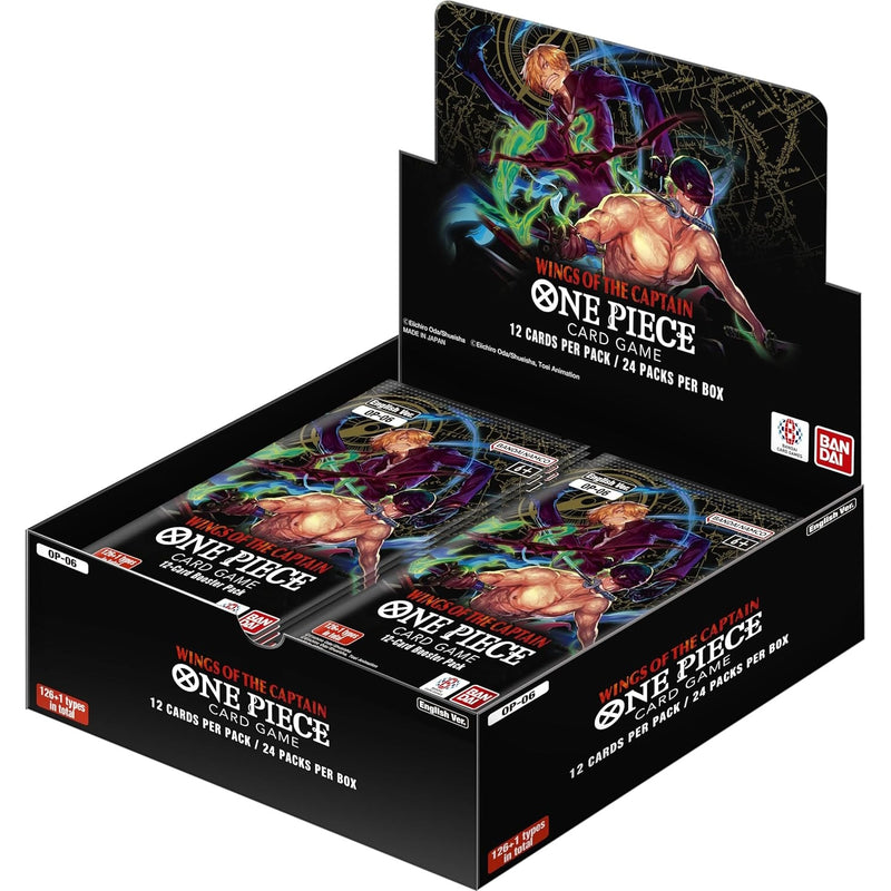 One Piece TCG: Wings of the Captain Booster Box [OP-06] - 24 Packs Card Game Bandai Namco