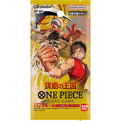 One Piece TCG: Kingdoms of Intrigue Booster Box (JPN Japanese) [OP-04] Card Game Bandai Namco