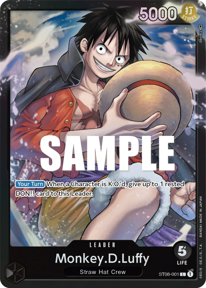 One Piece TCG: Monkey D.Luffy Starter Deck Card Game Bandai Namco   