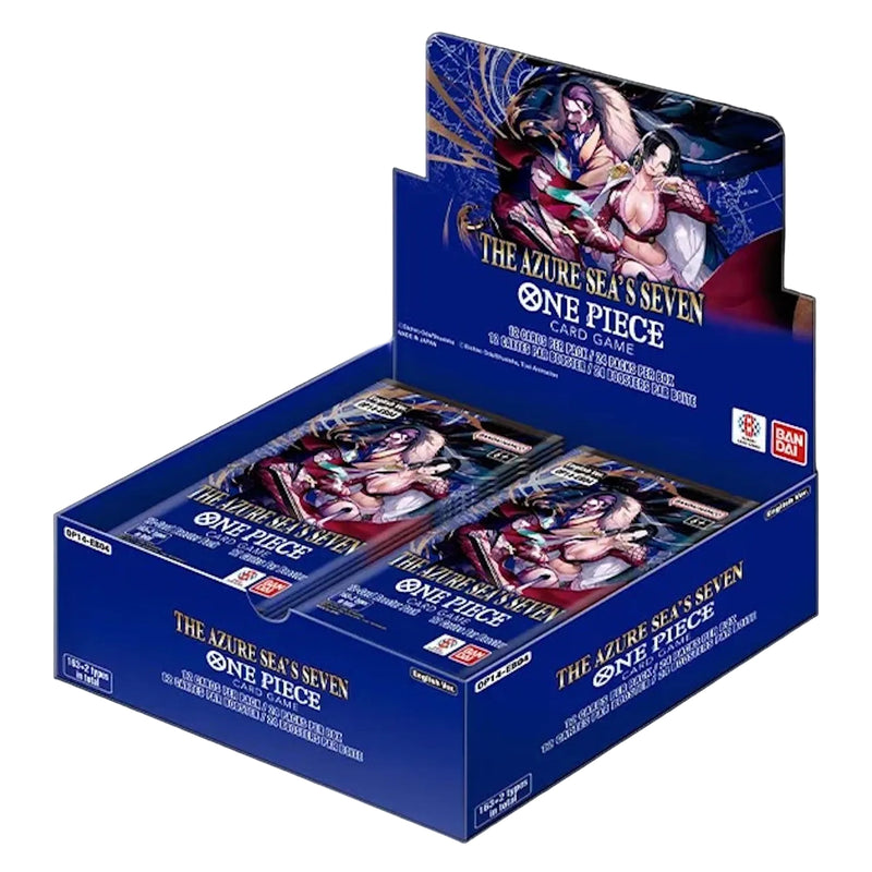 One Piece TCG: The Azure Sea's Seven Booster Box [OP-14] - 24 Packs Card Game Bandai Namco
