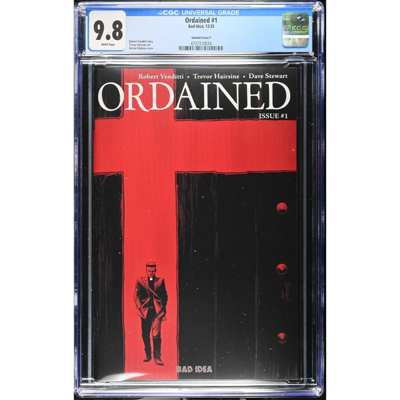 Ordained: #1 [Declan Shalvey CGC 9.8 CVR F - 1:100] 2025 Comics Bad Idea