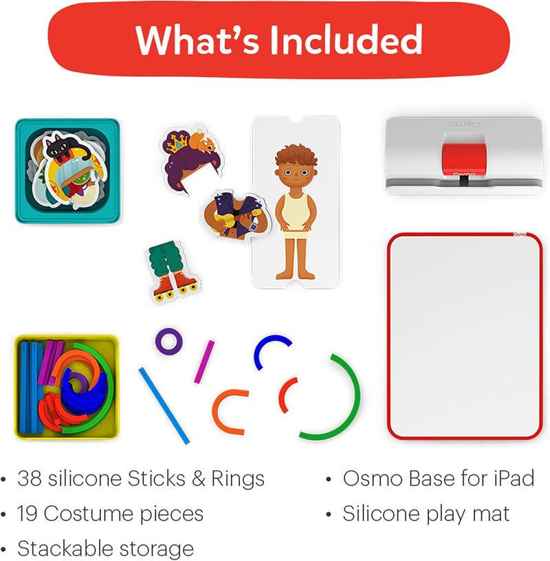 Osmo - Little Genius Starter Kit - For Ipad [Electronics] Electronics Osmo   