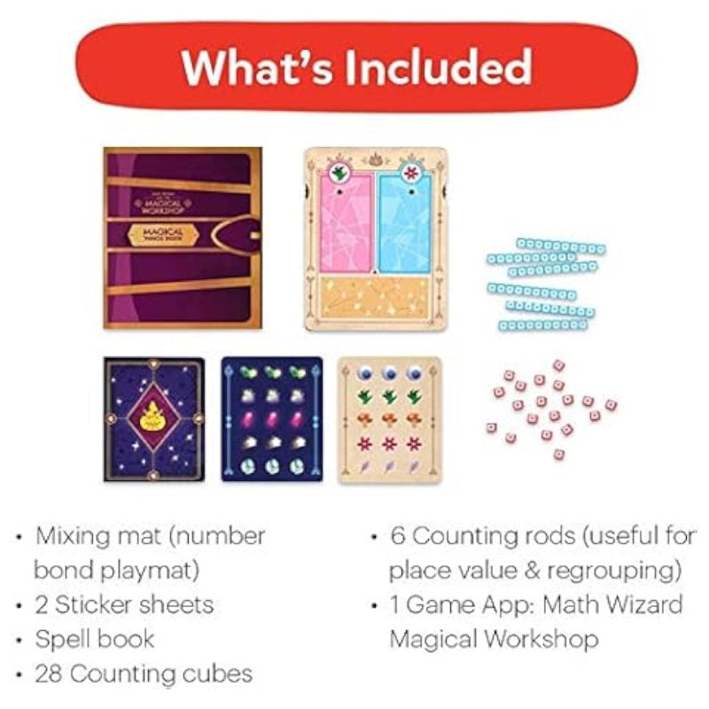 Osmo - Math Wizard and the Magical Workshop: Grades 1 and 2 [Electronics] Electronics Osmo   