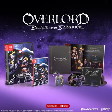 Overlord: Escape From Nazarick Deluxe Edition - Limited Run #228 [Nintendo Switch] Nintendo Switch Video Game Limited Run Games