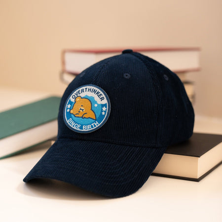 Overthinker Cap Hats Milk Mocha Bear