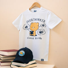 Overthinker Cap Hats Milk Mocha Bear