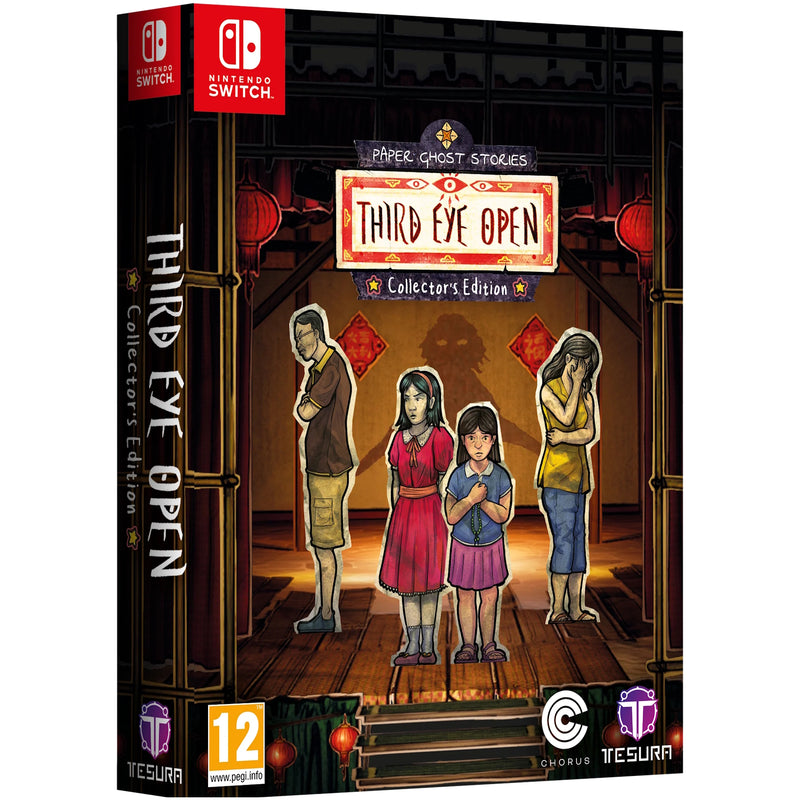 Paper Ghost Stories: Third Eye Open Collector's Edition [Nintendo Switch] Nintendo Switch Video Game Tesura Games