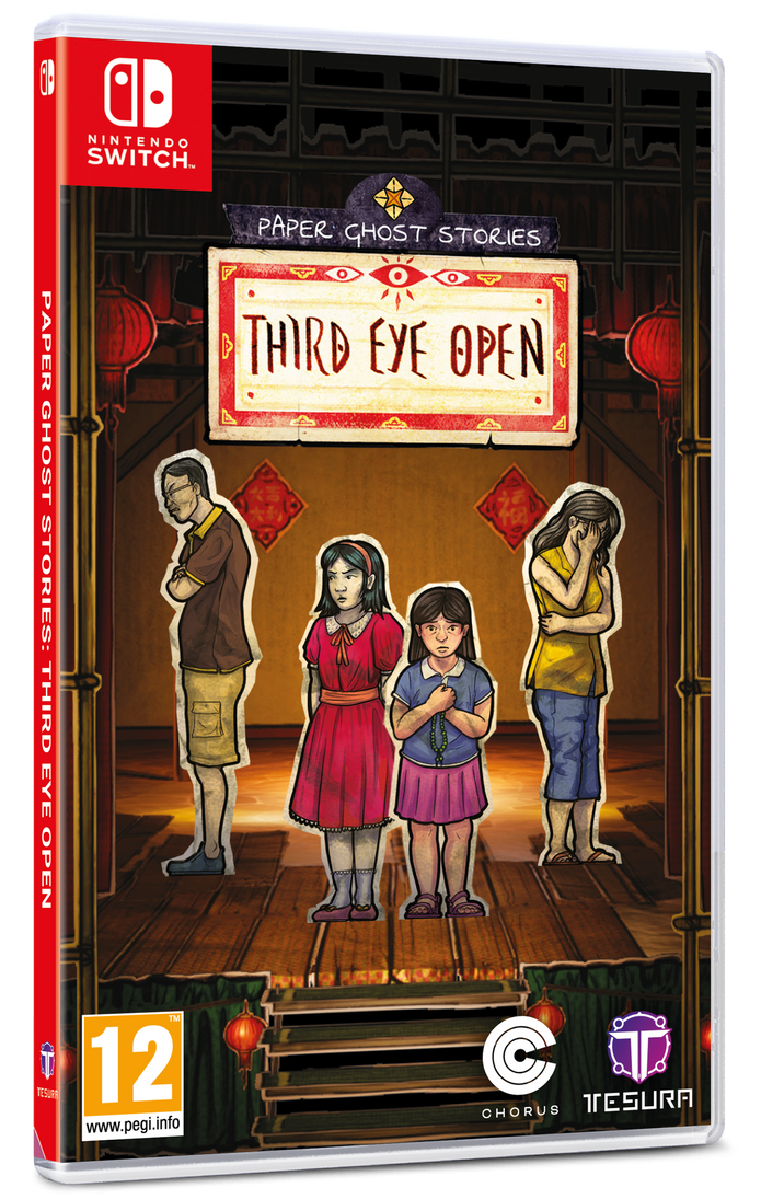 Paper Ghost Stories: Third Eye Open Collector's Edition [Nintendo Switch] Nintendo Switch Video Game Tesura Games