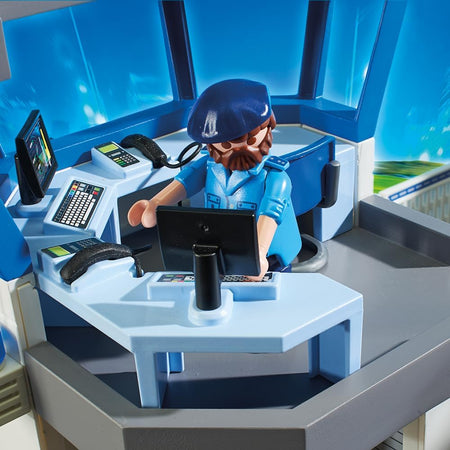Playmobil: Police Command Center with Prison [6919] Toys & Games Playmobil