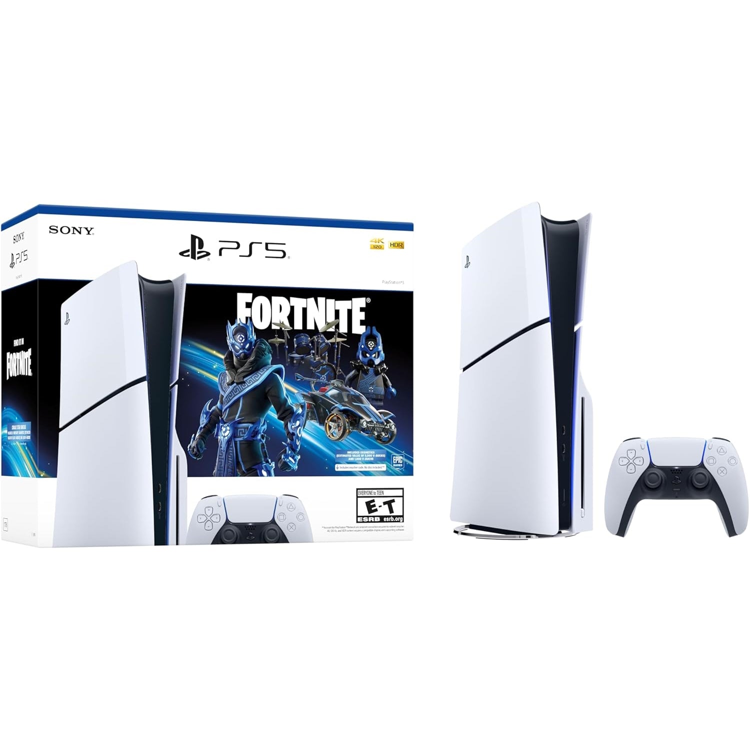 PlayStation 5 Slim Console - Fornite Cobalt Star Disc Edition [PS5 Sys –  Shopville