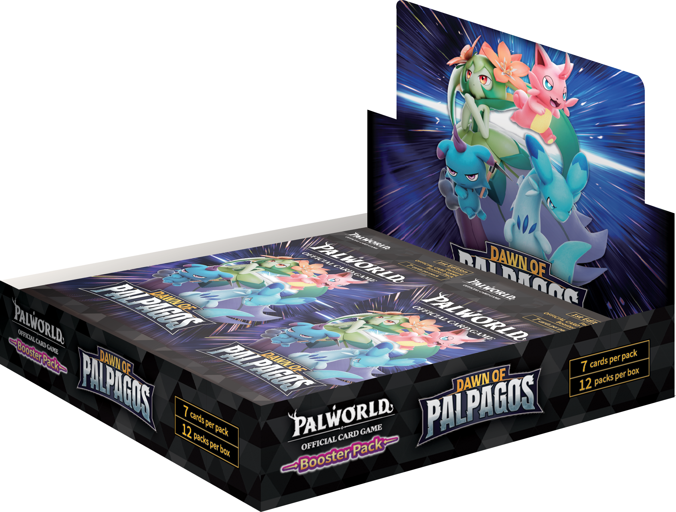 Palworld TCG: Dawn of Palpagos Series 01 Booster Box - 12 Packs Card Game Bushiroad