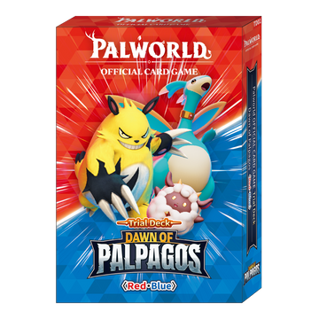 Palworld TCG: Dawn of Palpagos Red and Blue Trial Deck 01 Card Game Bushiroad