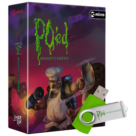 PO'ed Definitive Edition - 2GB Thumb Drive with Game [PC] Computer Game (PC) Limited Run Games