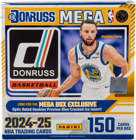Panini Donruss: Basketball Mega Box 2024-2025 - 10 Packs Sports Cards Panini