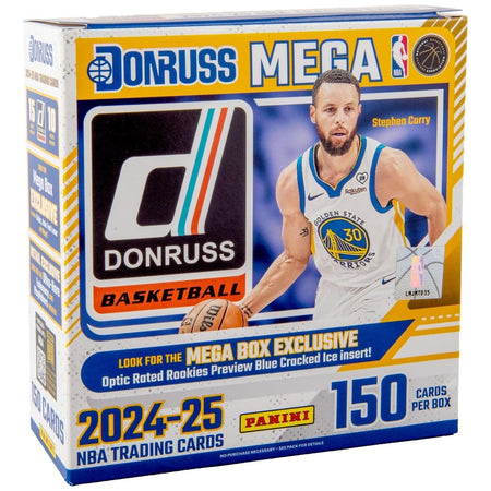 Panini Donruss: Basketball Mega Box 2024-2025 - 10 Packs Sports Cards Panini
