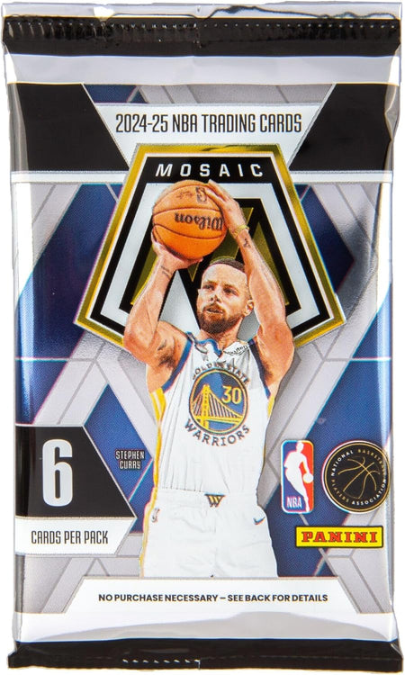 Panini: Mosaic 2024 - 2025 NBA Trading Cards Blaster Box Sports Cards Panini